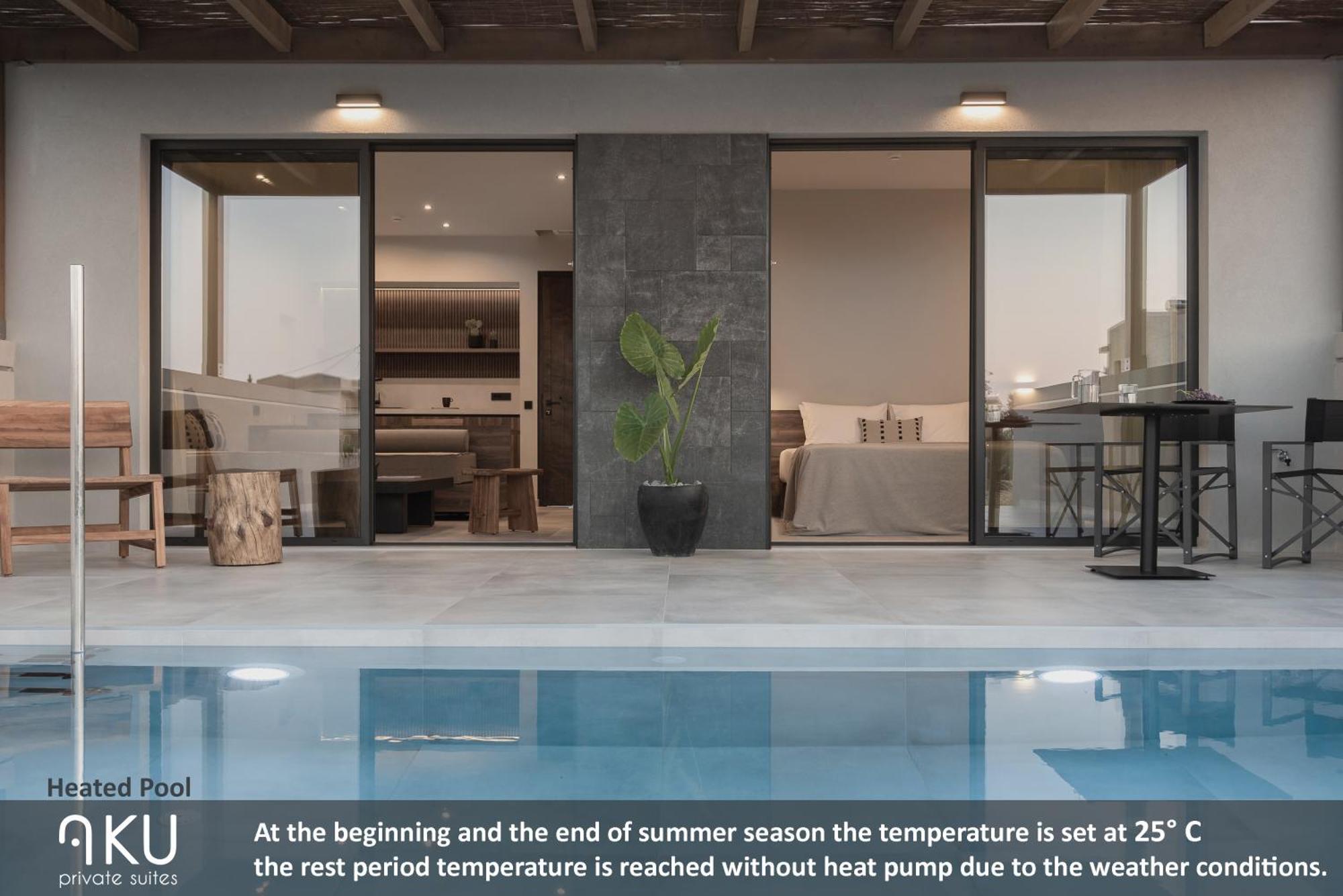 Aku Suites With Private Pools Stalida Exterior foto